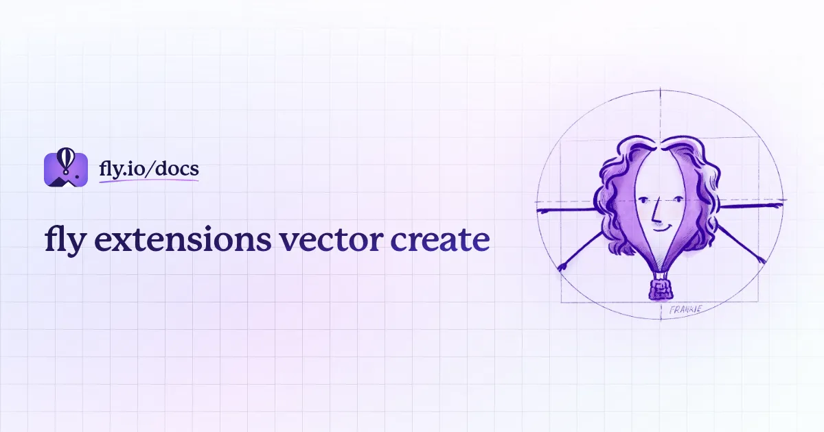 fly extensions vector create · Fly Docs